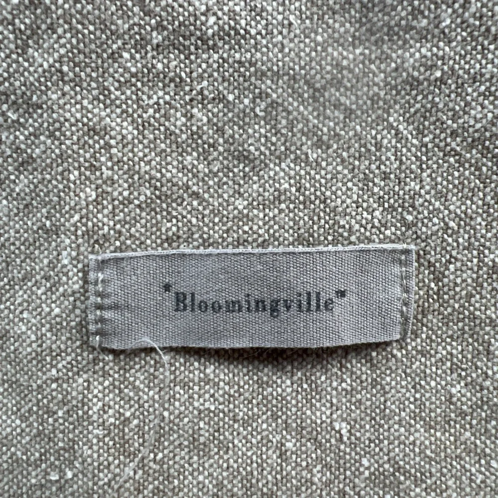 Set Of 2 Bloomingville Decorative Throw Pillow Brown Textured Diamond 22 X 22